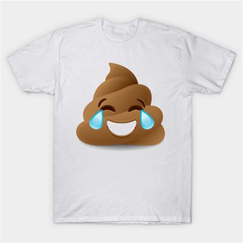 Crying Poop Emoji Poop Emoji T Shirt Teepublic