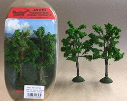 CST15 Javis Countryside Trees 120mm OO Scale Pack Of 2