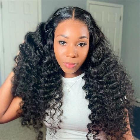 Wigfever Wear Go Glueless Wig Loose Deep Wave 180 Density Hd Lace Closure Wig Wigfever