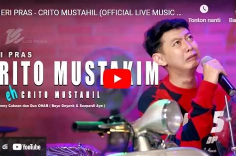 Lirik Lagu Crito Mustahil Eri Pras Aku Wis Tau Ngrasakne Jerune