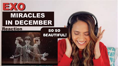 EXO 엑소 12월의 기적 Miracles in December MV Korean Ver REACTION