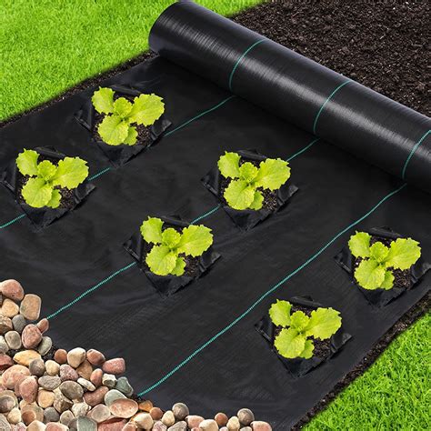 Premium Heavy Garden Fabric Weed Mats Weed Barrier Landscape Fabric