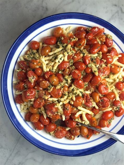 Strozzapreti With Roasted Tomatoes