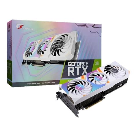 การ์ดจอ Colorful Vga Igame Rtx 3060 Ti Ultra W Oc G6x V2 V 8gb Gddr6x 256 Bit