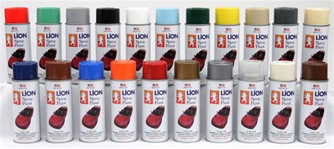 LION Spray Paint / LION Aersol Paint | LION Automotive Car Care ...