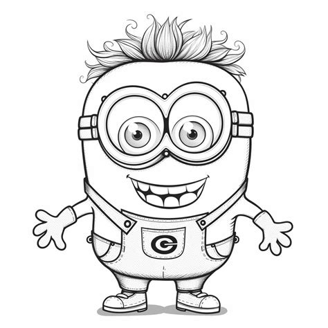 Minions Color Sheet Free Printable