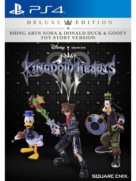 Kingdom Hearts Iii Deluxe Edition Bring Arts Figures Ps