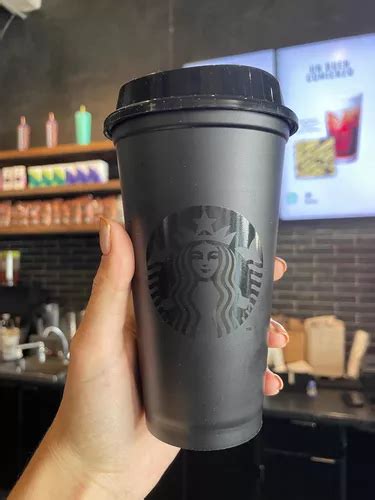 Vaso Starbucks Negro Reutilizable Edición Limitada Cuotas sin interés