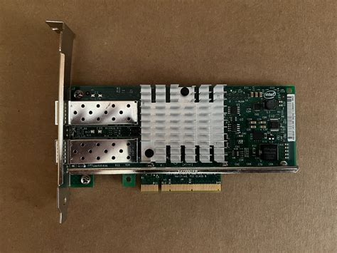 DELL INTEL X520 DA2 DUAL PORT 10G SFP PCIE ADAPTER CARD 0942V6 0FTKMT