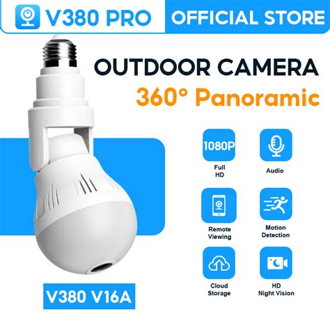 Original V Pro Ip Cctv Camera Bulb Security P Cctv Bulb