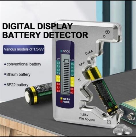 Universal Digital Battery Tester – Reinsho