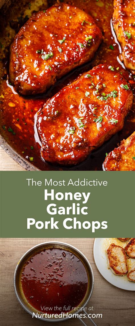 The Most Addictive Honey Garlic Pork Chops - Nurtured Homes