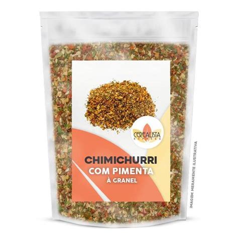 Chimichurri Pimenta 1kg Tempero Desidratado Premium Cerealista