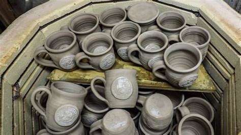 How to Bisque fire pottery, even if it's still a little wet - YouTube