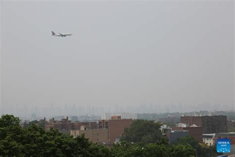 New York Remains Under Air Quality Alert Due To Canada Wildfire Smoke