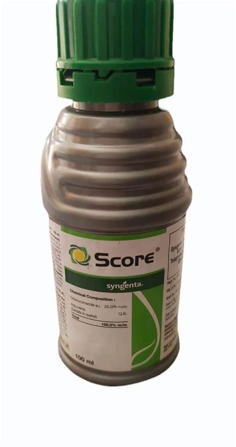 Liquid Ml Score Syngenta Fungicide Difenoconazole Ec Packaging