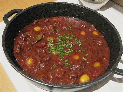 Griechisches Rindfleisch Stifado Von Marloh Chefkoch Rindfleisch