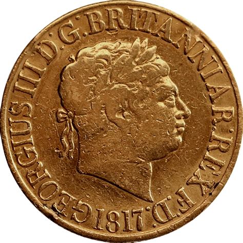 1817 Sovereign George Iii Uk Coinage