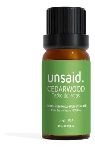 Aceite Esencial De Cedro Del Atlas 100 Puro Unsaid Cuotas sin interés