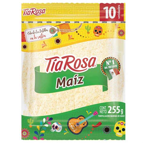 Tortilla De Maíz TÍa Rosa Bolsa 255g Real Plaza