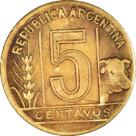 Coin Argentina Centavos South American Coins