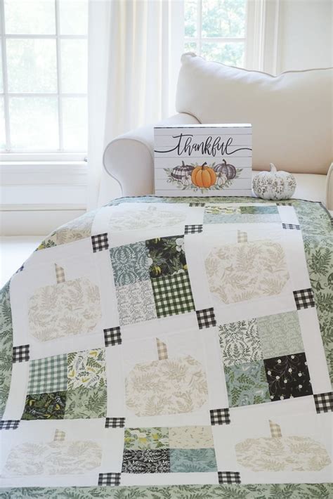 Pumpkin Patch Quilt Pattern • Maple Cottage Designs