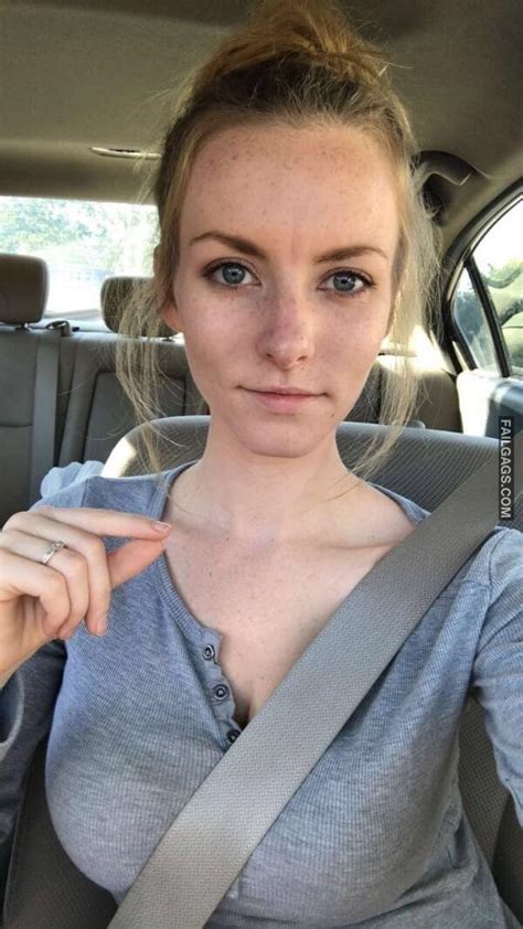 Cute Teen Girls In Seat Belt Strap Boob Showing Big Boobs 14 Photos