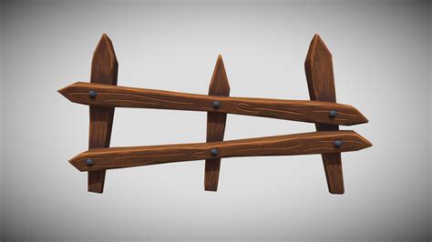 Stylized Fence P2 3d Model By Kalliko 3d Art Kalliko 0f9eb17