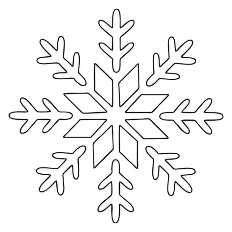 Printable Christmas Stencil Templates Snowflake Stencil Stencils