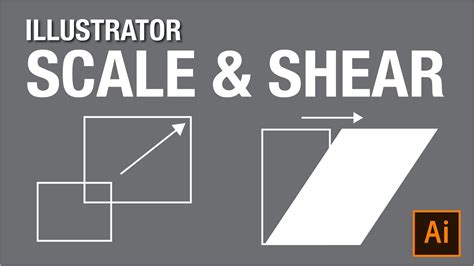 Scale And Shear Tool In Illustrator YouTube