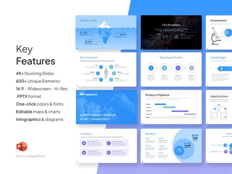 Biotech Pitch Deck Template Vip Graphics