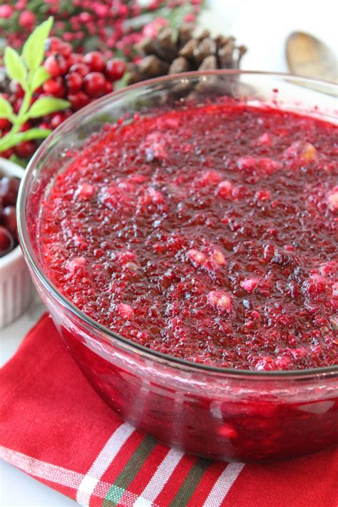 Cranberry Relish - Baking You Happier