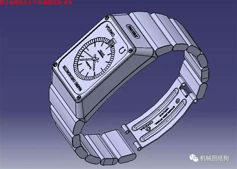 【生活艺术】omega Marine Chronometer手表模型3d图纸 Stp格式 Solidworks 仿真秀干货文章