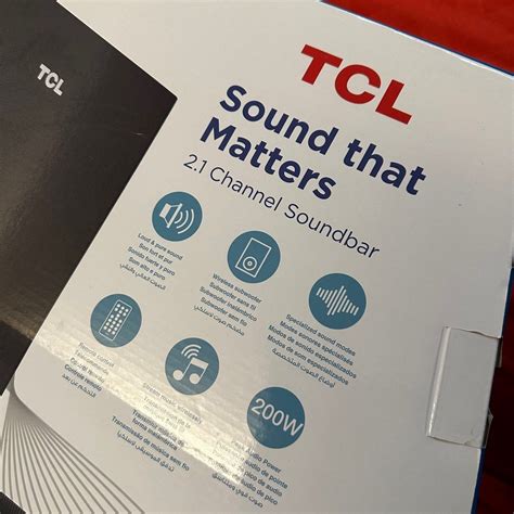 TCL 2 IN 1 SOUNDBAR S522W, Audio, Soundbars, Speakers & Amplifiers on Carousell