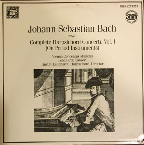 Complete Harpsichord Concerti Vol I On Period Instruments By Johann