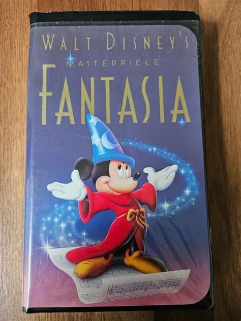 Vhs Walt Disney Masterpiece Fantasia Vhs Diamond Edition