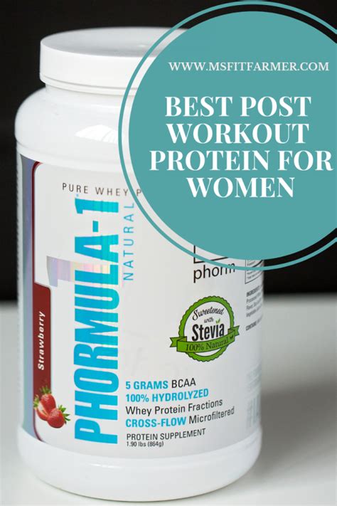 Best Protein Powder For Women Msfitfarmer