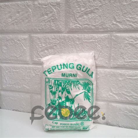 Gula Halus Tepung Gula Murni Cap Pohon Bambu 500g Lazada Indonesia