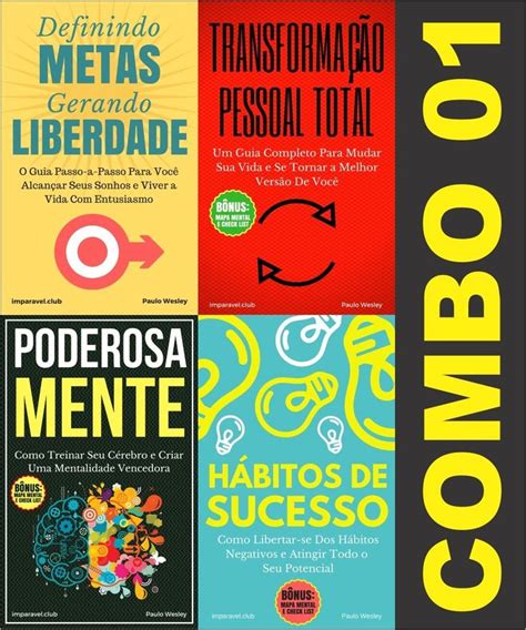 Amazon Br Ebooks Kindle Combo Definindo Metas Poderosa Mente