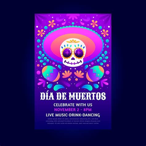 Vectores E Ilustraciones De Dia Muertos Mexicano Para Descargar Gratis