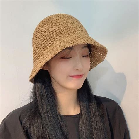 Womens Floppy Summer Sun Beach Straw Hat Upf Foldable Wide Brim