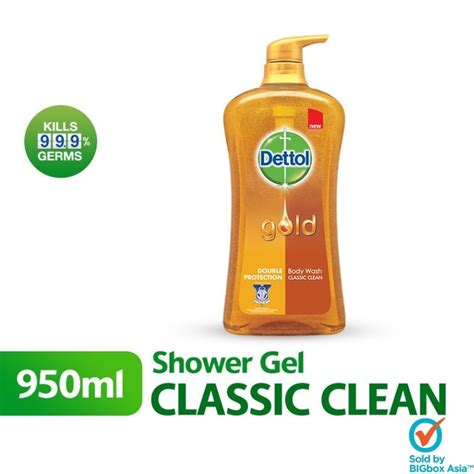 Dettol Shower Gel 950g Classic Clean Shopee Malaysia