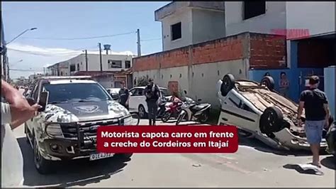 Motorista Capota Carro Em Frente A Creche Do Cordeiros V Deo Dailymotion