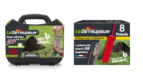 Kit Anti Taupes Valise DETAUPEUR 8 Recharges Piege Anti Taupes Et