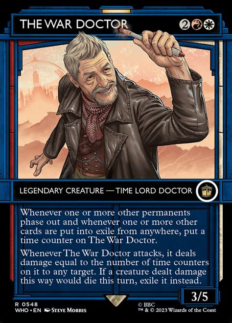 The War Doctor · Doctor Who (WHO) #548 · Scryfall Magic The Gathering Search