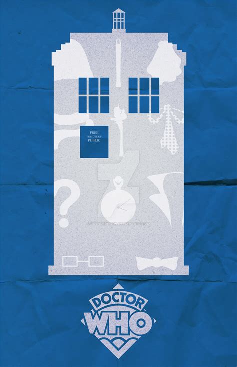 Doctor Who poster by GushueDesign on DeviantArt