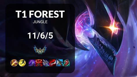 T1 Forest Kha Zix Vs Nidalee JUNGLE KR Patch 13 16 YouTube