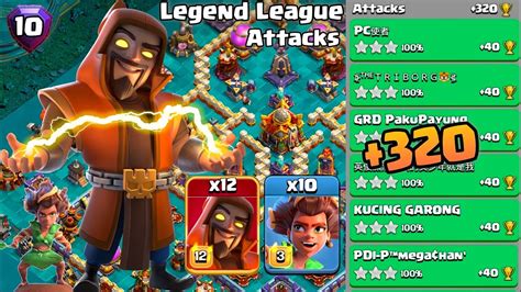 Th16 Legend League Attacks Strategy 320 Super Wizard Root Rider