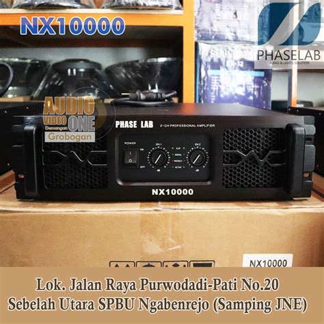 Jual Power Phaselab Nx Class Td Power Amplifier Phase Lab Nx