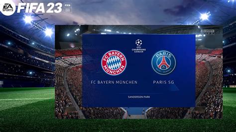 Fifa 23 Legendary Difficulty Bayern Munich Vs Psg Uefa Champions League Gameplay Youtube